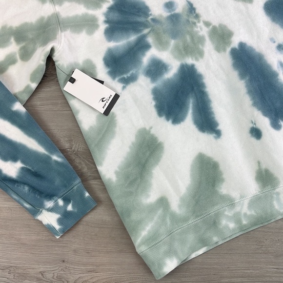 🔆RIP CURL🔆 TIE-DYE HOODIE SWEATSHIRT - Picture 9 of 9